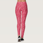 Schetkrommen Leggings (Achterkant)