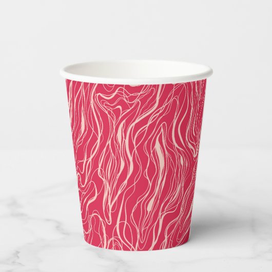 Schetkrommen Papieren Bekers (Achterkant)