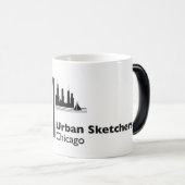 Schets Chicago Magische Mok (Voorkant rechts)