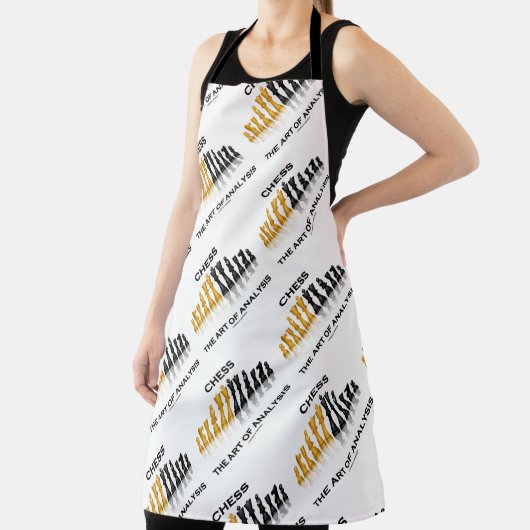 Schets de analytische kunst schort (Insitu)