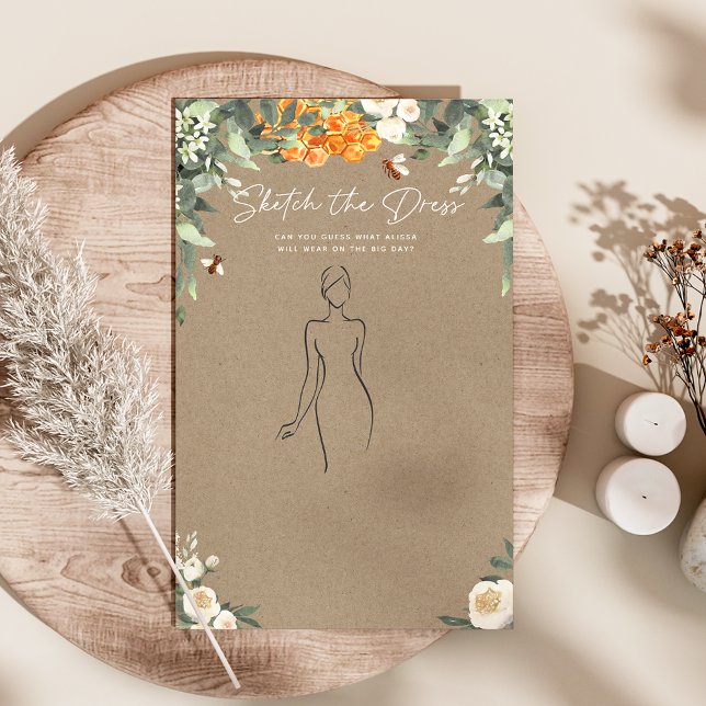 Schets de Bruidsjurk Bruidsfeest Spel (Creator heeft geüpload)