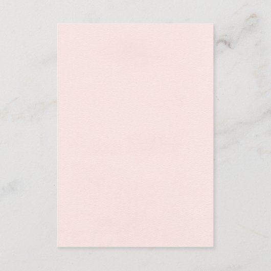 Schets Hand getrokken boog Baby shower Diapper Raf Informatiekaartje (Achterkant)