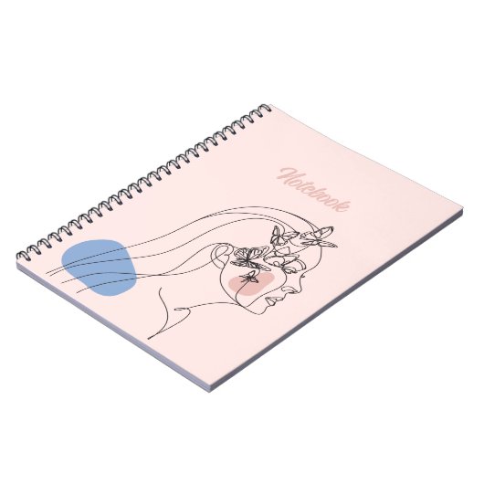 Schets Mooi Poster Spiraal Foto Notitieboek (Linkerzijde)