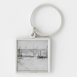 Schets of London Bridge, 1860 Sleutelhanger