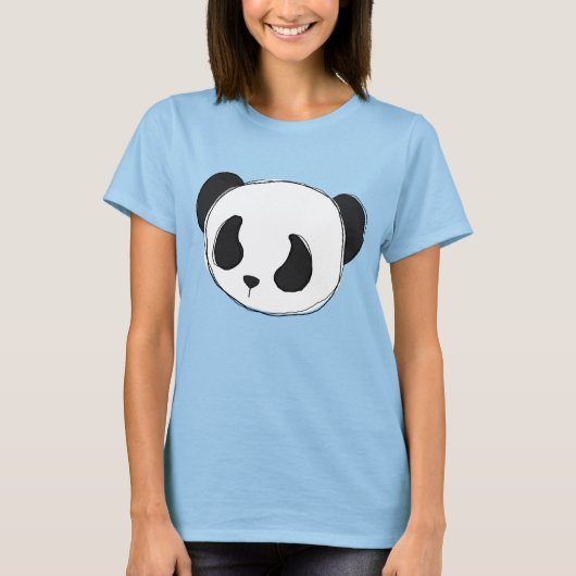 schets panda t-shirt (Voorkant)