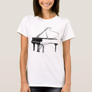 Schets Piano T-shirt