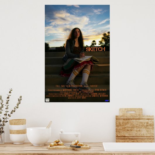 Schets Poster (Keuken)