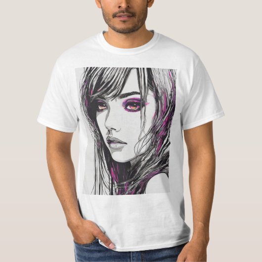 Schets T-shirt (Voorkant)