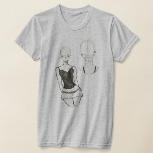 Schets T-shirt (Laagn)