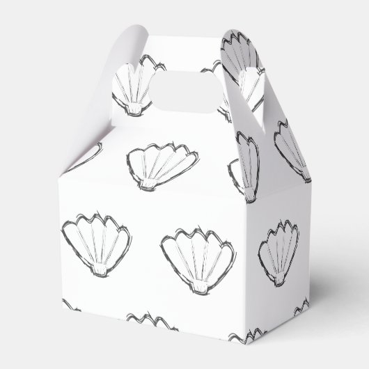 Schets tekenen bedankdoosjes (Achterkant)