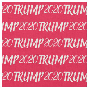 Schets Tekst Donald Trump 2020 Patroon Stof