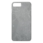 Schets van Boston City Map Case-Mate iPhone Case (Achterkant)
