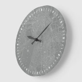 Schets van Boston City Map Grote Klok (Hoek)