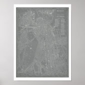 Schets van Boston City Map Poster (Voorkant)