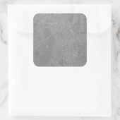 Schets van Boston City Map Vierkante Sticker (Tas)