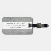 Schets van Chicago City Map Bagagelabel (Achterkant horizontaal)