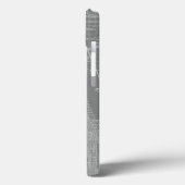 Schets van Chicago City Map Case-Mate iPhone Case (Achterkant / Links)