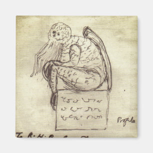 Schets van Cthulhu door Lovecraft Magneet