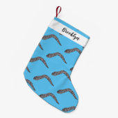 Schets van de cartoon van gepotte moray kleine kerstsok (Voorkant (Hangend))