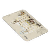 Schets van de hoofdstraat in Athene Magneet (Rechterzijde)