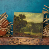 Schets van de Natuur in Sion Park, 1819 (olie op d Fotoplaat (Zijkant)