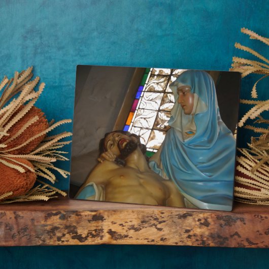 Schets van de Pieta Fotoplaat (Zijkant)