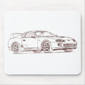 Schets van de Supra 1996 Muismat (Voorkant)