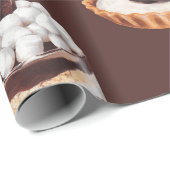 schets van heerlijke mooie desserts en pastr cadeaupapier (Rol Hoek)