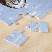 Schets van het beeld van Athena Legpuzzel (Zijkant)