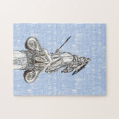 Schets van het beeld van Athena Legpuzzel (Horizontaal)