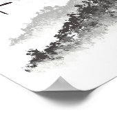 Schets van het terrein poster (Hoek)