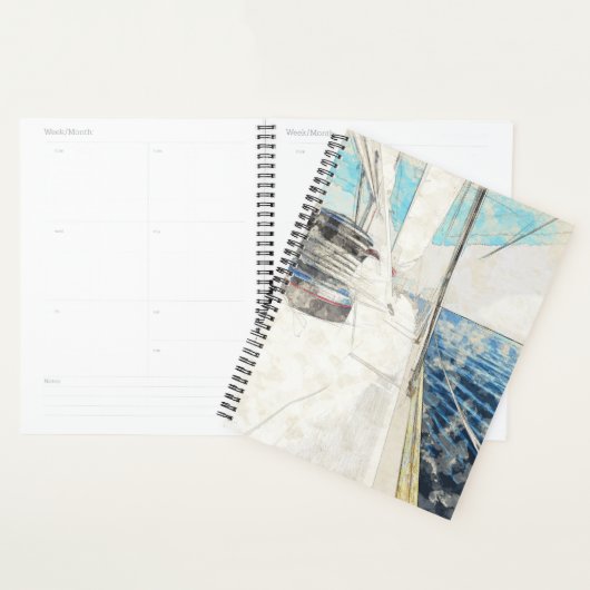 Schets van het zeilschip bij Zee Planner - Nautisc (Display)