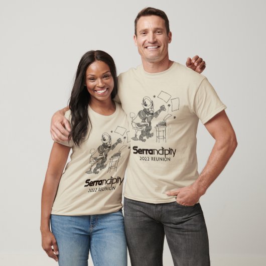 Schets van Q-Shirt T-shirt (Unisex)