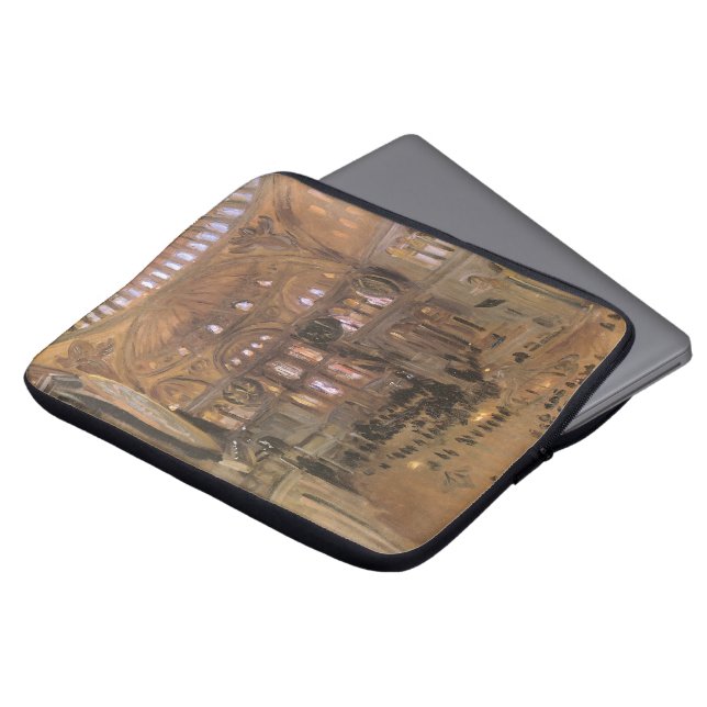 Schets van Santa Sophia van John Singer Sargent Laptop Sleeve (Voorkant top)