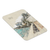 Schets van Spetses Embankment Magneet - Charmant (Rechterzijde)