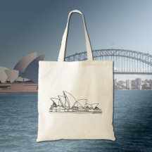 Schets van Sydney Opera House Australia