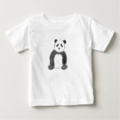 Schets van zwarte en witte panda (Voorkant)