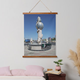 Schets voor de bewoners van de zee hangend wandkleed