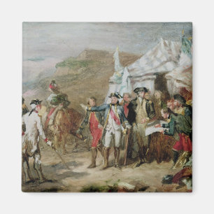 Schets voor de slag om Yorktown Magneet