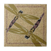 Schets voor libellen tegeltje (Voorkant)