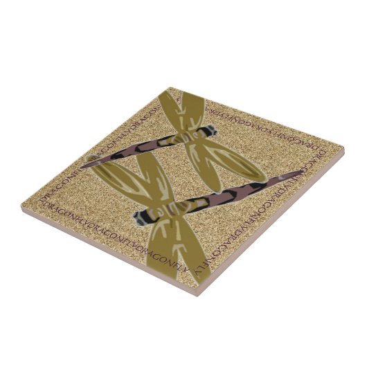 Schets voor libellen tegeltje (Zijkant)