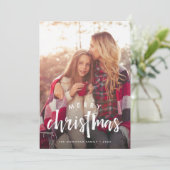 Schetsbekleding | Vakantieknopkaart Feestdagenkaart (Staand voorkant)