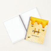 Schetsboek Bij honing druppelend Notitieboek (Binnen)