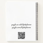 Schetsboek - Levensmodellen Notitieboek (Achterkant)