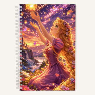 Schetsboek met kroonspiraal voor lieve prinsessen notitieboek