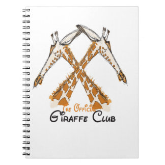 Schetsboek Officiële Giraffe Club Notitieboek