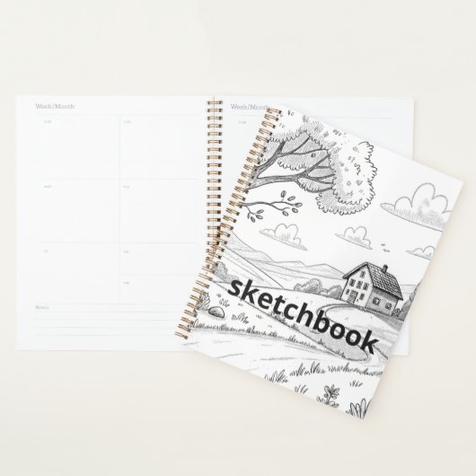 schetsboek planner (Display)