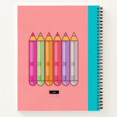 Schetsboek voor kinderen notitieboek (Achterkant)