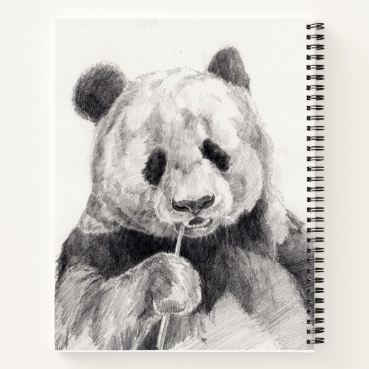 Schetsboek voor Kunstenaars met Eigen Kunstwerk Notitieboek (Achterkant)