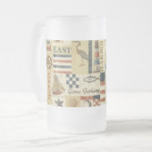 Schetsen Biermok Matglas Bierpul (Voorkant links)